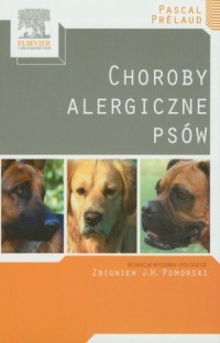 Choroby alergiczne psów - okładka książki