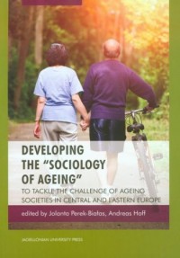Developing the Sociology of Ageing - okładka książki