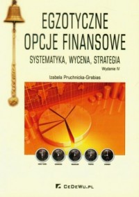 Egzotyczne opcje finansowe - okładka książki