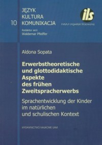Erwerbstheoretische und glottodidaktische - okładka książki