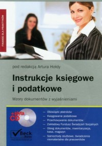 Instrukcje księgowe i podatkowe - okładka książki