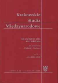 Krakowskie Studia Międzynarodowe - okładka książki