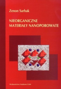 Nieorganiczne materiały nanoporowate - okładka książki