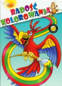 Papuga. Radość kolorowania - okładka książki