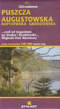 Puszcza Augustowska Kopciowska - okładka książki