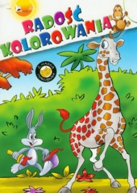 Żyrafa. Radość kolorowania - okładka książki