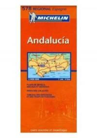 Andaluzja / Andalucia. Mapa Michelin - okładka książki