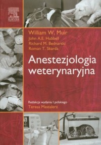 Anestezjologia weterynaryjna - okładka książki