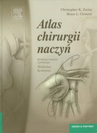 Atlas chirurgii naczyń - okładka książki