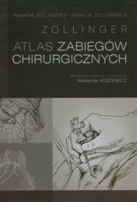 Atlas zabiegów chirurgicznych - okładka książki