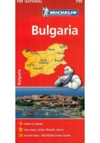 Bułgaria / Bulgaria. Mapa Michelin - okładka książki