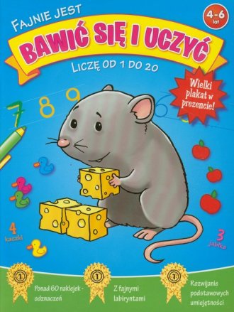 Fajnie jest bawić się i uczyć. - okładka książki
