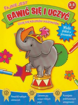 Fajnie jest bawić się i uczyć. - okładka książki