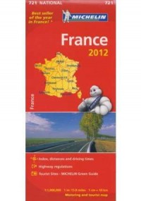 Francja / France. Mapa Michelin - okładka książki