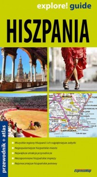Hiszpania 2w1 Przewodnik + atlas - okładka książki