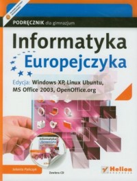 Informatyka Europejczyka. Podręcznik - okładka podręcznika