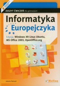 Informatyka Europejczyka. Zeszyt - okładka podręcznika