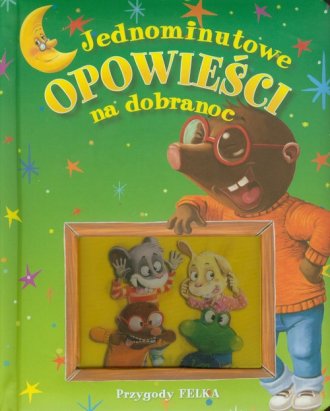 Jednominutowe opowieści na dobranoc. - okładka książki