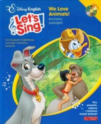 Lets Sing! We Love Animals (+ CD) - okładka książki