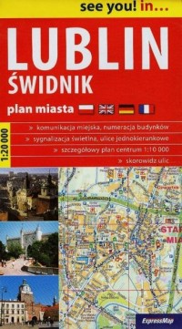 Lublin, Świdnik papierowy plan - okładka książki