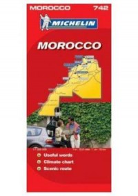 Maroko / Morocco. Mapa Michelin - okładka książki