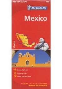 Meksyk / Mexico. Mapa Michelin - okładka książki