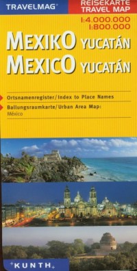 Mexico (skala 1:4 000 000) / Yucatan - okładka książki