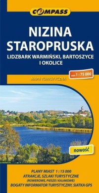 Nizina Staropruska mapa turystyczna - okładka książki