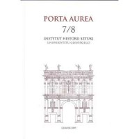Porta Aurea 7/8. Instytut Historii - okładka książki