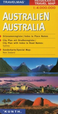 Travelmag Australia (skala 1:4 - okładka książki