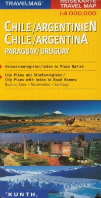 Travelmag Chile / Argentina / Paraguay - okładka książki