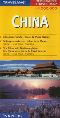 Travelmag China (skala 1:4 000 - okładka książki