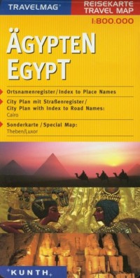 Travelmag Egypt (skala 1:800 000) - okładka książki