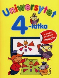 Uniwersytet 4-latka - okładka książki
