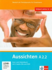 Aussichten A2.2 Kurs- und Arbeitsbuch - okładka podręcznika