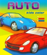 Auto kids color - okładka książki