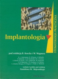 Implantologia. Seria: Stomatologia - okładka książki