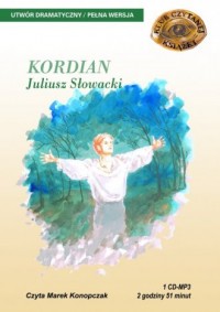 Kordian (CD mp3) - pudełko audiobooku