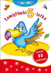 Łamigłówki 5-latka - okładka książki