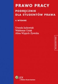 Prawo pracy. Podręcznik dla studentów - okładka książki