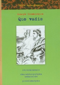 Quo Vadis. Seria: Dobre opracowanie - okładka podręcznika