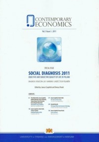 Socjal Diagnosis 2011 - okładka książki