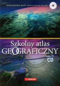 Szkolny atlas geograficzny (+ CD) - okładka podręcznika