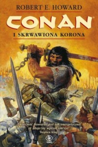 Conan i skrwawiona korona - okładka książki
