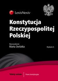 Konstytucja Rzeczypospolitej Polskiej. - okładka książki