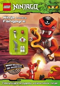 LEGO Ninjago. Ninja kontra Fangpyre - okładka książki