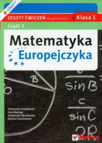 Matematyka Europejczyka. Klasa - okładka podręcznika