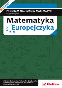 Matematyka Europejczyka. Program - okładka podręcznika