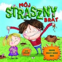 Mój straszny brat - okładka książki