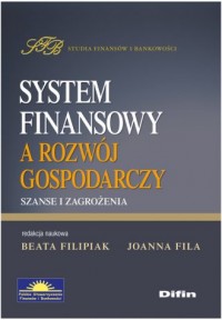 System finansowy a rozwój gospodarczy - okładka książki
